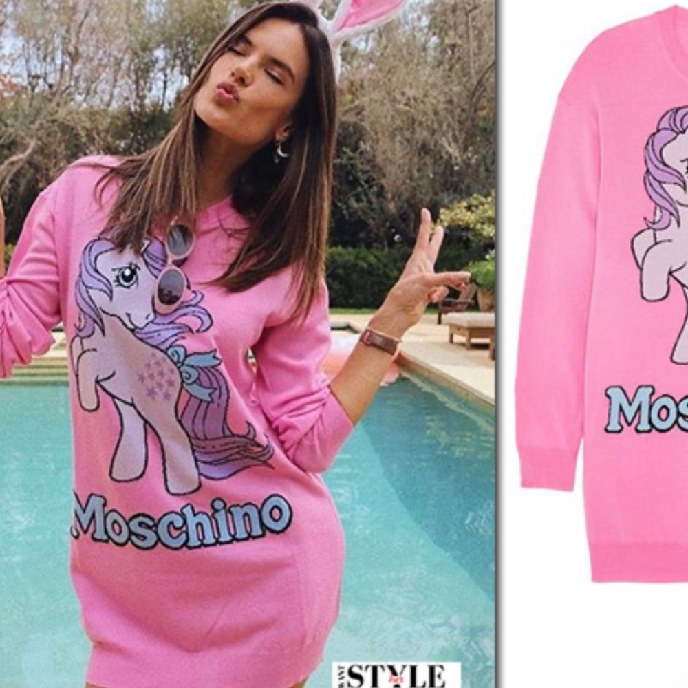 Rare Moschino My Little Pony Sweater